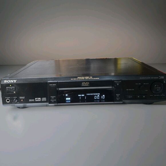 Sony DVP-S550D DVD CD Player Digital Cinema Sound Tested Working w/ Power Cord - Picture 1 of 6